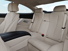 BMW 6-я серия купе 4.4i xDrive AT 650i: салон, задний ряд