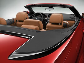 BMW 6-я серия кабриолет (F13 рестайлинг, 2015 - 2018 г.в.): задняя часть кузова с открытым верхом