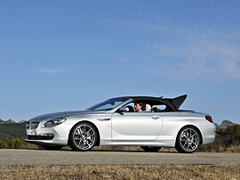 BMW 6-я серия кабриолет (F13, 2010 - 2015 г.в.): складывание мягкого верха