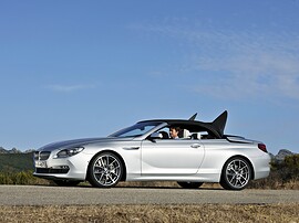 BMW 6-я серия кабриолет (F13, 2010 - 2015 г.в.): складывание мягкого верха
