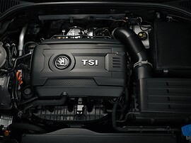 Skoda Octavia лифтбек 1.6 AT Active: двигатель