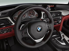 BMW 4 серия купе (F32, 2013 - 2017 г.в.): руль