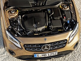 Mercedes-Benz GLA-Класс (X156 рестайлинг, 2017 - 2020 г.в.): двигатель