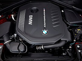 BMW 2 купе 3.0 AT Base (M240i xDrive): моторный отсек