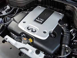 Infiniti QX50 (I поколение рестайлинг, 2016 - 2018 г.в.): моторный отсек