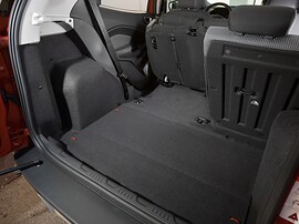 Ford EcoSport 1.6 MT Trend: багажник со сложенными сиденьями
