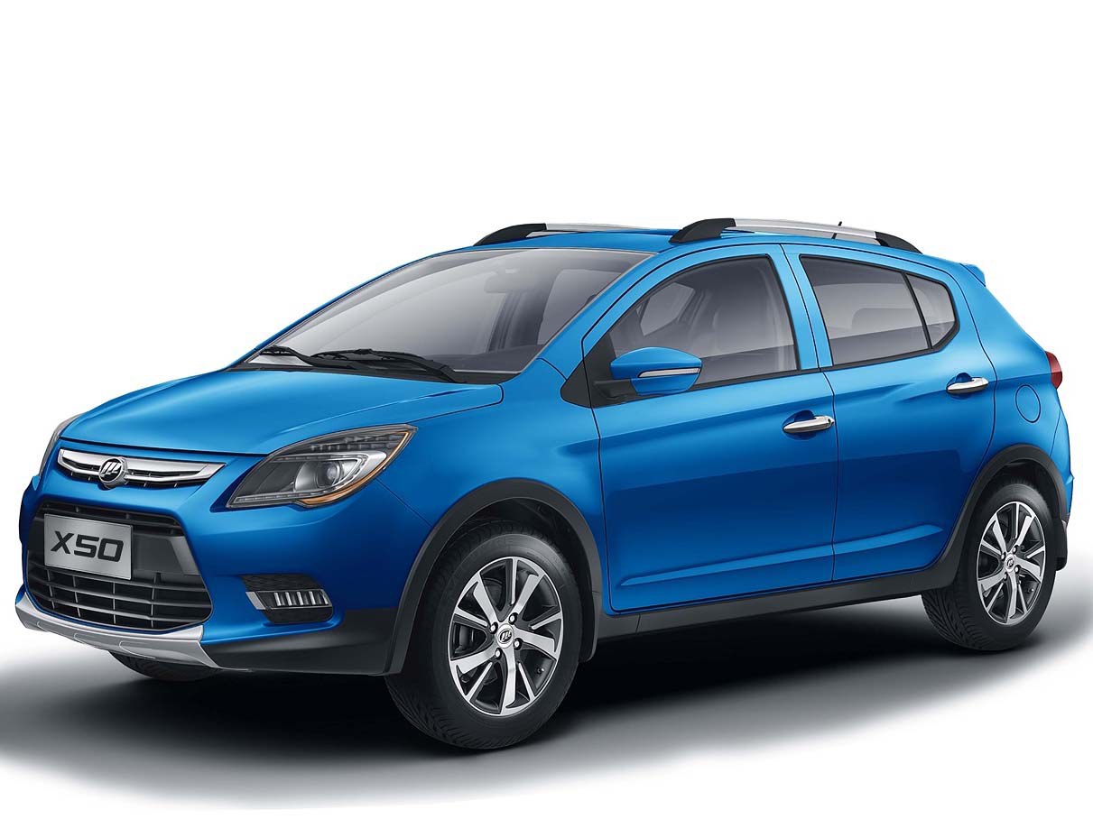 Lifan X50 (I поколение, 2015 - 2019 г.в.): вид спереди сбоку