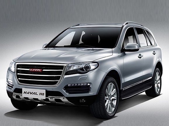 Haval H8 2.0T AT Elite: вид спереди сбоку