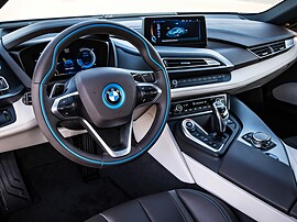 BMW i8 (I поколение, 2014 - 2017 г.в.): руль