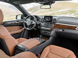 Mercedes-Benz GLS-Класс (X166 рестайлинг, 2015 - 2019 г.в.): салон