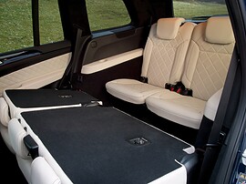 Mercedes-Benz GLS-Класс (X166 рестайлинг, 2015 - 2019 г.в.): третий ряд сидений