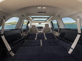 Mercedes-Benz GLS-Класс 2.9d AT Premium (GLS 400 d): багажник со сложенными сиденьями