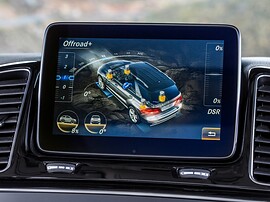 Mercedes-Benz GLE-Класс (W166, 2015 - 2018 г.в.): экран
