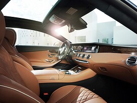 Mercedes-Benz S-Класс купе 4.7 AT S500: салон