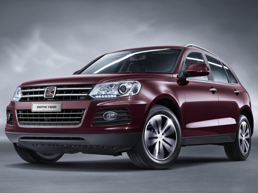 Zotye T600 (I поколение, 2015 - 2021 г.в.): вид спереди сбоку