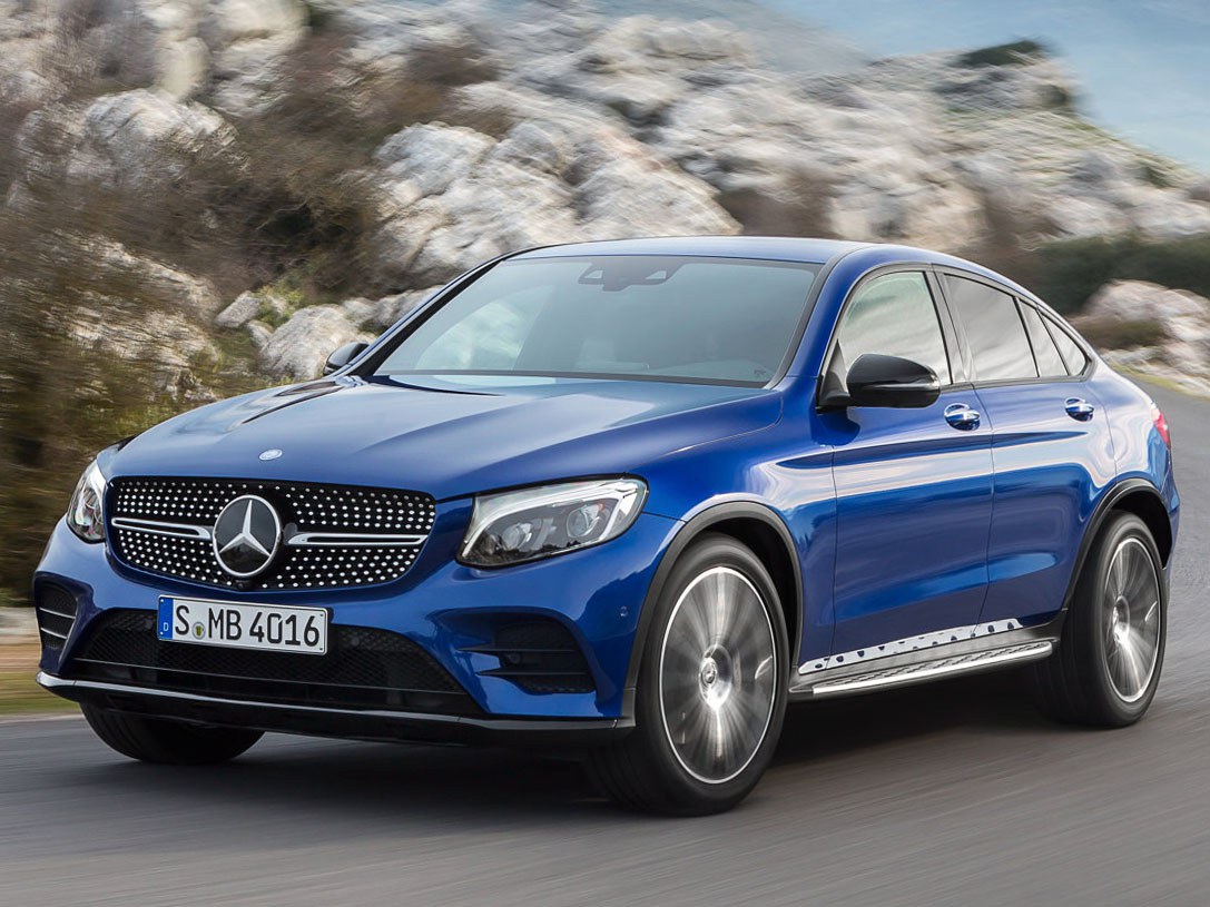 Mercedes-Benz GLC-Класс купе 6.2 AT GLC 63: вид спереди сбоку
