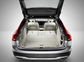 Volvo v90 Cross Country (II поколение, 2016 - 2020 г.в.): багажник