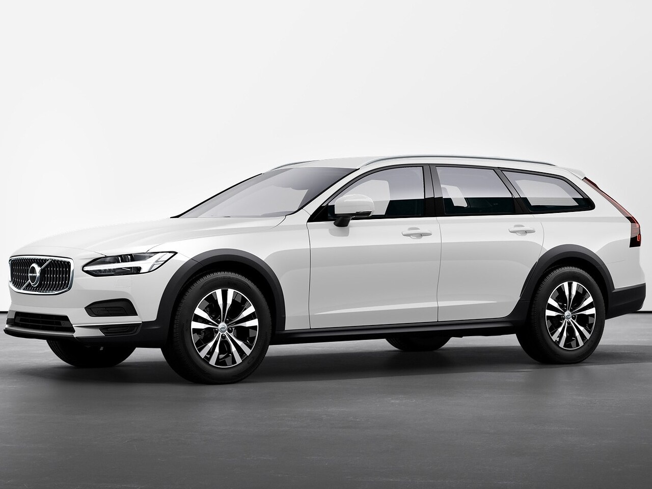 Volvo v90 Cross Country (I поколение рестайлинг, 2020 - 2022 г.в.): вид сбоку