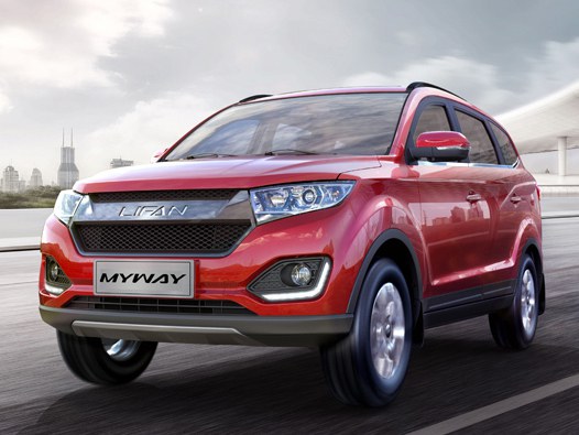 Lifan Myway (I поколение, 2017 - 2020 г.в.): вид спереди сбоку