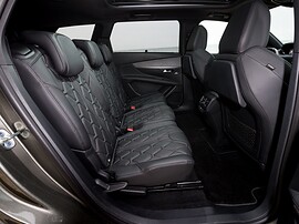 Peugeot 5008 (II поколение, 2017 - 2020 г.в.): задние сиденья
