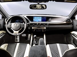 Lexus GS F (I поколение, 2016 - 2018 г.в.): салон