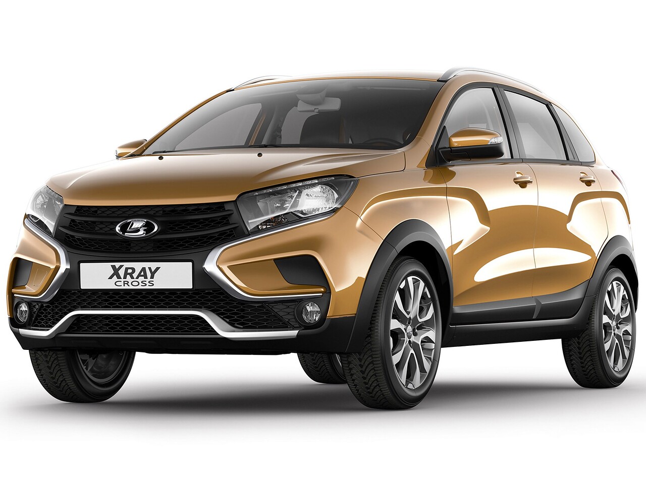 ВАЗ (Lada) XRAY Cross 1.6 MT Comfort Light: вид спереди сбоку