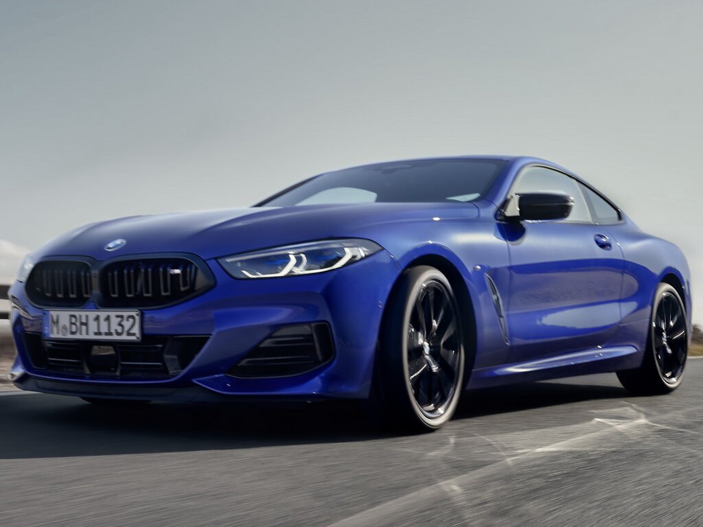 BMW 8-я серия купе 3.0 4x4 AT M Sport by Individual (840d): вид спереди сбоку