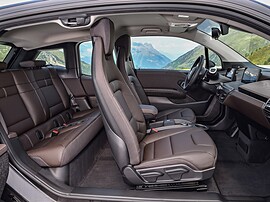 BMW i3 хэтчбек 5-дв. (I поколение рестайлинг, 2017 - 2020 г.в.): салон