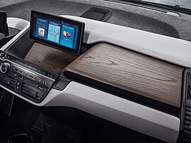 BMW i3 хэтчбек 5-дв. (I поколение рестайлинг, 2017 - 2020 г.в.): панель приборов