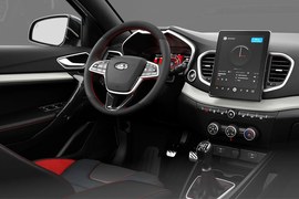 ВАЗ (Lada) Vesta Sport: салон, торпедо и руль