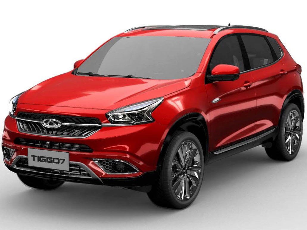 Chery Tiggo 7 2.0 AT Elite Plus: вид спереди сбоку