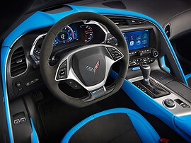 Chevrolet Corvette Grand Sport (C7, 2013 - 2019 г.в.): руль