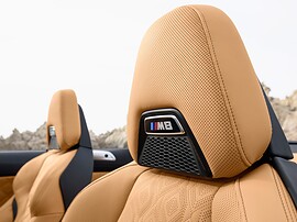 BMW M8 кабриолет 4.4 AT M 50 Years Special Edition: салон подголовник