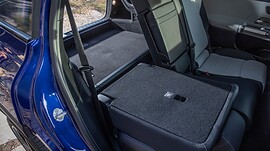 Mercedes-Benz GLB-Класс (X247, 2019 - 2022 г.в.): салон со сложенными сиденьями