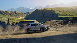 Haval H5: вид спереди сбоку на бездорожье
