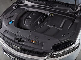 Geely Tugella 2.0T 4x4 (238 л.с.) AT Flagship: моторный отсек