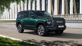 Haval начал сборку внедорожника H9 на Автоторе: вид спереди сбоку у здания
