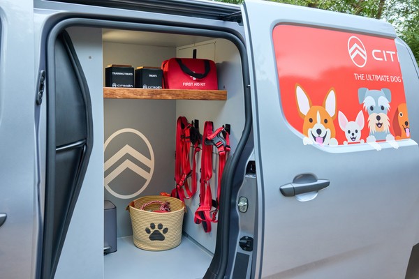 Citroën сделала Berlingo для собак: грузовой отсек