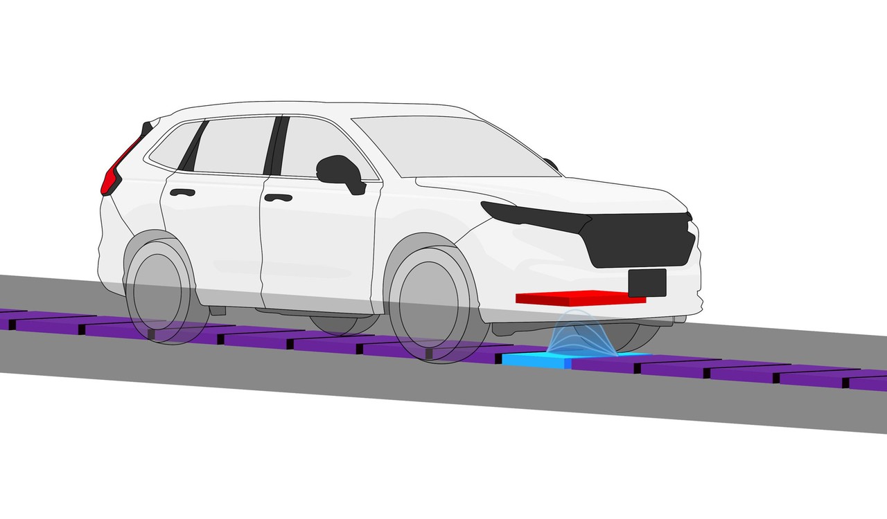 Honda разработала технологию зарядки во время движения