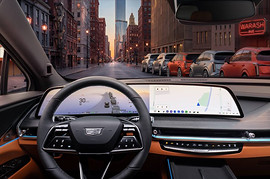 Cadillac начал продажи гибрида XT5 в Китае: передняя панель и руль