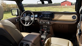 Jeep показала Wrangler JL-2A: салон, панель и руль