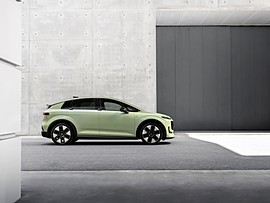 Audi показала в Париже электрический хэтчбек A2 e-tron: вид сбоку