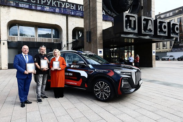 Hongqi HS5 внесли в Книгу рекордов России