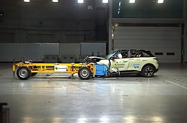 Geely EX2 получил пять звёзд Euro NCAP и ANCAP: краш-тест, смещённый фронтальный удар
