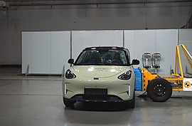 Geely EX2 получил пять звёзд Euro NCAP и ANCAP: краш-тест, боковой удар