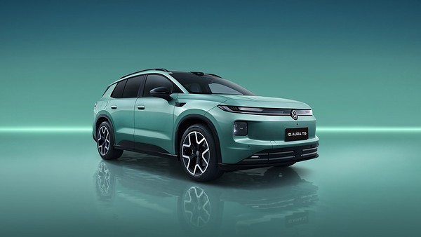 FAW-Volkswagen начала продажи электрического ID. AURA T6: вид спереди сбоку в студии