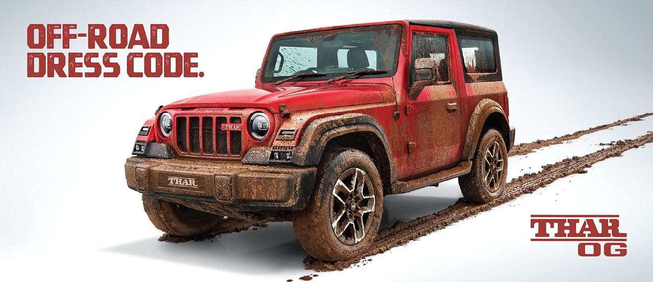 В Индии выпустили новый внедорожник Mahindra Thar OG