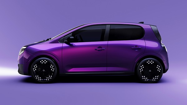 Nissan впервые показала новый электрический PIXO: вид сбоку